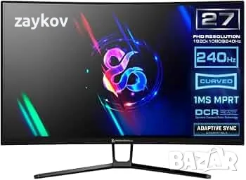 NEWSKILL Icarus 27-инчов FHD 240HZ геймърски монитор - R1500 VA