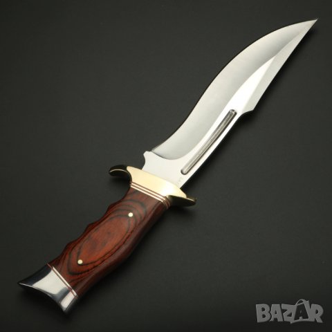 Тактически нож от висок клас със гард от месинг