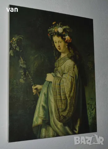 Картина на Рембранд – репродукция, снимка 2 - Антикварни и старинни предмети - 48264578