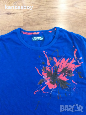 desigual - страхотна мъжка тениска КАТО НОВА, снимка 10 - Тениски - 36488797