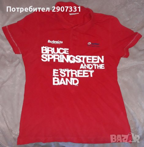 риза поло Bruce Springsteen & E-Street band екип, снимка 1 - Ризи - 41768694