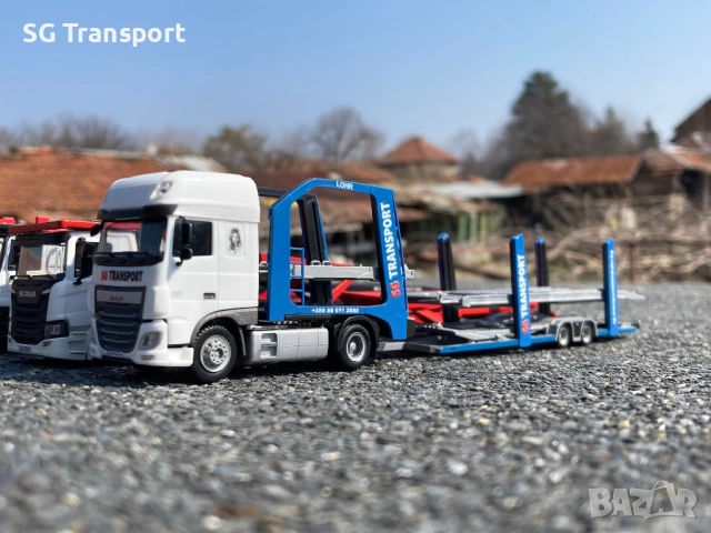 DAF XF 106 EURO LOHR 1.23 Автовоз 1:87, снимка 2 - Колекции - 53749985