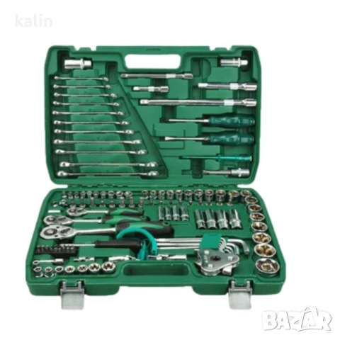 Комплект инструменти за ремонт на автомобил, 121 части, снимка 3 - Аксесоари и консумативи - 49656503