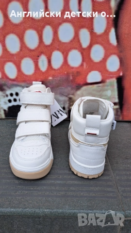 Английски детски кецове-Zara, снимка 7 - Детски маратонки - 51628766