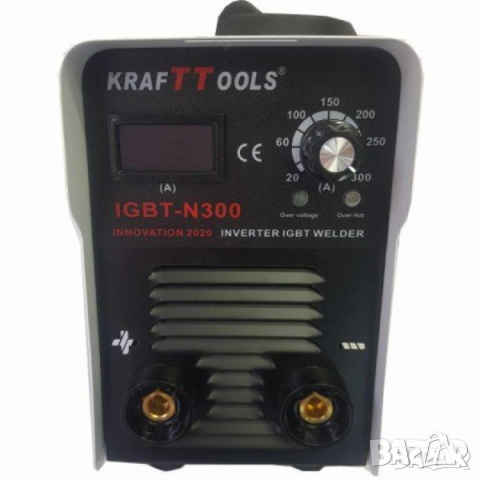 Немски Инверторен Електрожен Kraft Tool 300А, снимка 2 - Други инструменти - 36389660