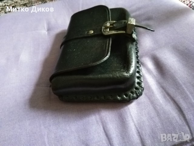 Чанта за колан голяма естествена кожа 178х120мм вътре 170х105 става за голям мобилен нова, снимка 3 - Чанти - 44358895
