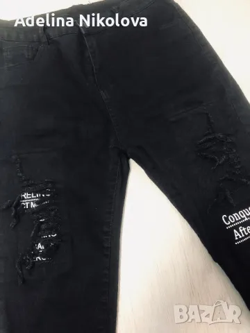 Накъсани мъжки дънки, снимка 4 - Дънки - 48167173