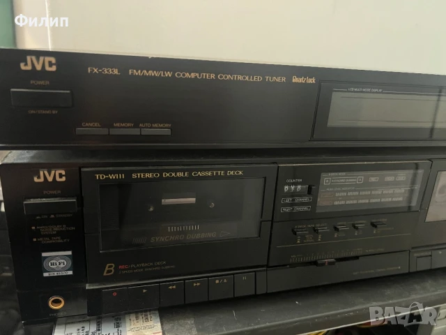 JVC FX-333L и TD-W111, снимка 1
