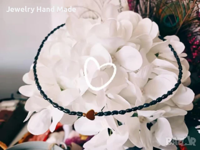 Нежен чокър "Сияние", снимка 5 - Колиета, медальони, синджири - 50878411