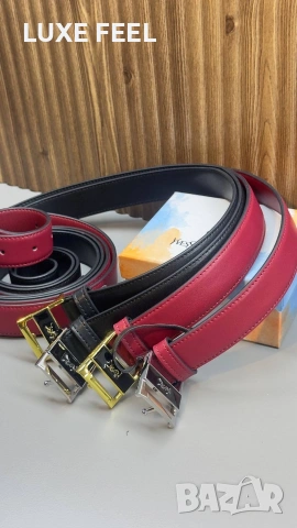 Yves Saint Laurent ⚜️ Дамски Колани - Естествена Кожа 