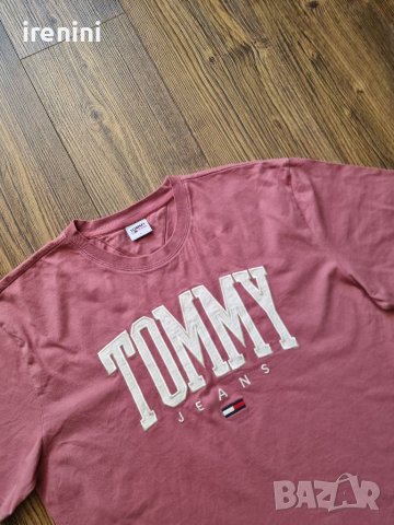 Страхотна мъжка  тениска  TOMMY HILFIGER  размер  L , снимка 2 - Тениски - 41811764