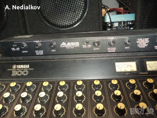 Alesis 3630 dual compressor,limiter,gate, снимка 7 - Ресийвъри, усилватели, смесителни пултове - 52917653
