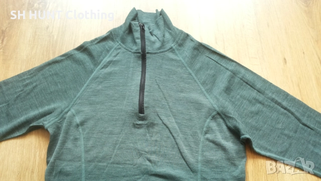 Pirre Robert Thermo Underwear 70% Merino Wool размер M / L термо блуза 70% Мерино вълна - 1562, снимка 3 - Екипировка - 52587141