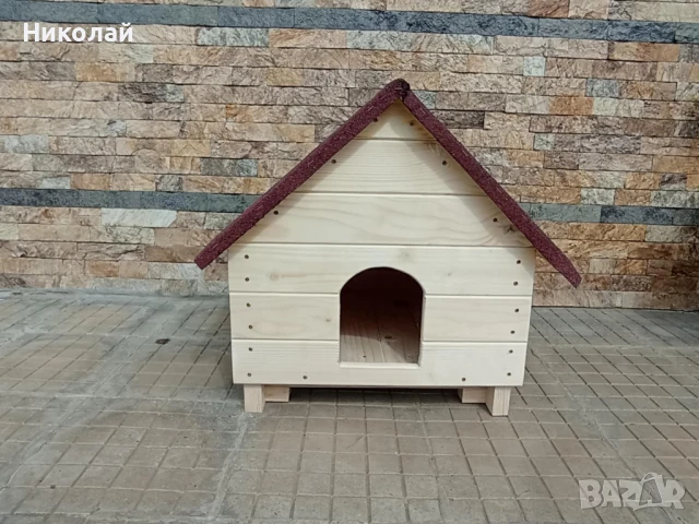 Голяма дървена къща за котки , къща колиба за коте куче , комашен любимец семейство котки, снимка 7 - За котки - 51302272