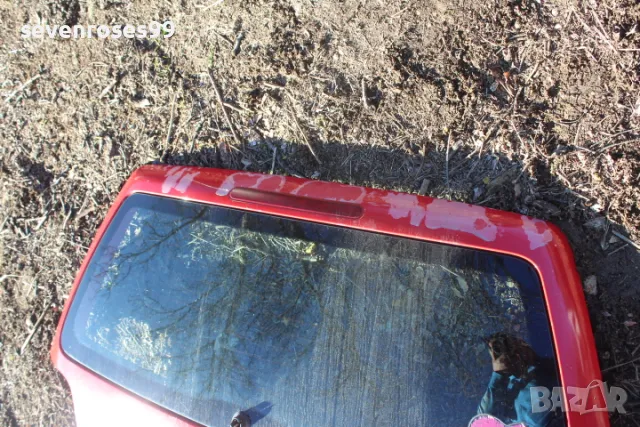 заден капак фолксваген лупо VW Lupo със стъкло дръжка и трети стоп , снимка 7 - Части - 48521538