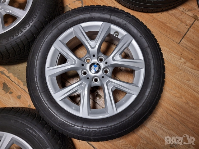 Bmw 17" 5x120 X1 X2 оригинални лети джанти Бмв 205/60/17, снимка 6 - Гуми и джанти - 52537626