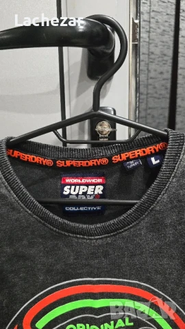 Тениска на марката SuperDry размер L , снимка 3 - Тениски - 50644707