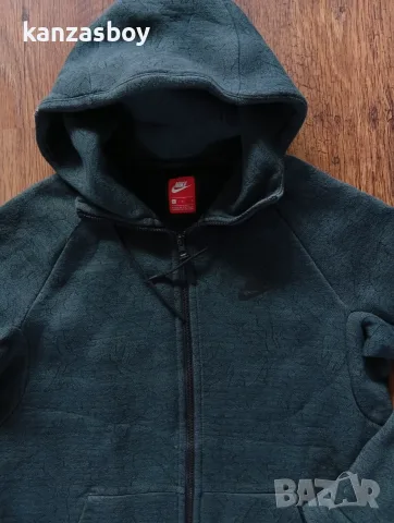 Nike Tech Fleece Jacquard Zip Hoodie -мъжко горнище р-р L, снимка 3 - Спортни дрехи, екипи - 56121755