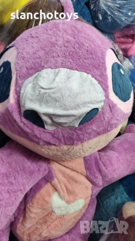 Розов ,Лилав или Син Стич, 100см., снимка 13 - Плюшени играчки - 41394862