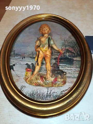 КАРТИНА ОТ ФРАНЦИЯ 2808231650, снимка 7 - Антикварни и старинни предмети - 42000519