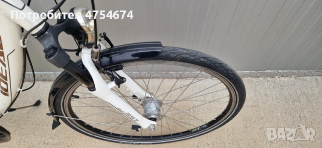 Дамски алуминиев велосипед IDEAL колело 28", снимка 7 - Велосипеди - 53707921