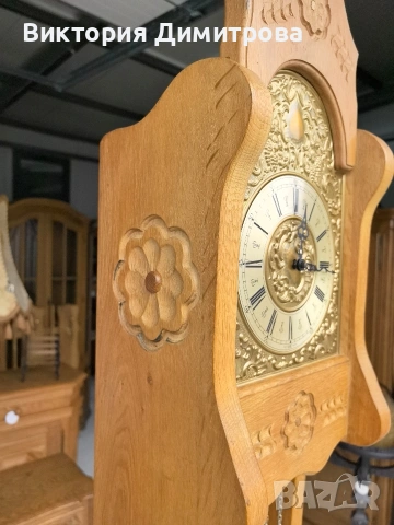 Салонен/Паркетен часовник, снимка 12 - Антикварни и старинни предмети - 53686549