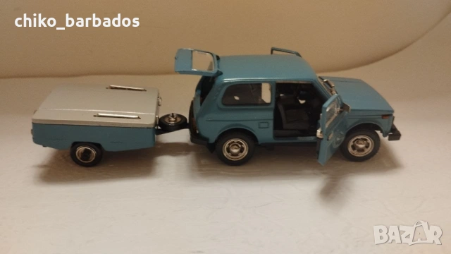Съветски модел 1/43 ВАЗ Нива , снимка 9 - Колекции - 53754124