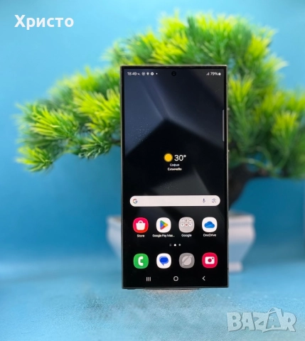 Samsung Galaxy S24 Ultra, Dual SIM, 12GB RAM, 256GB, 5G, Titanium Grey  , снимка 2 - Samsung - 52298777