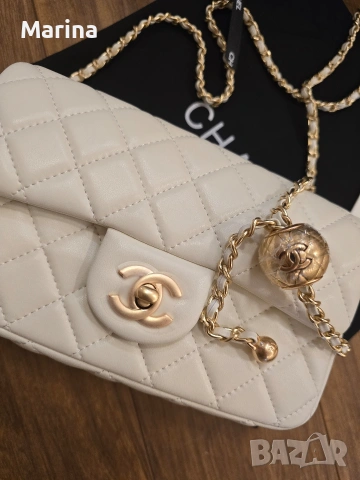 Налична чанта Chanel Mini square, снимка 10 - Чанти - 53322860