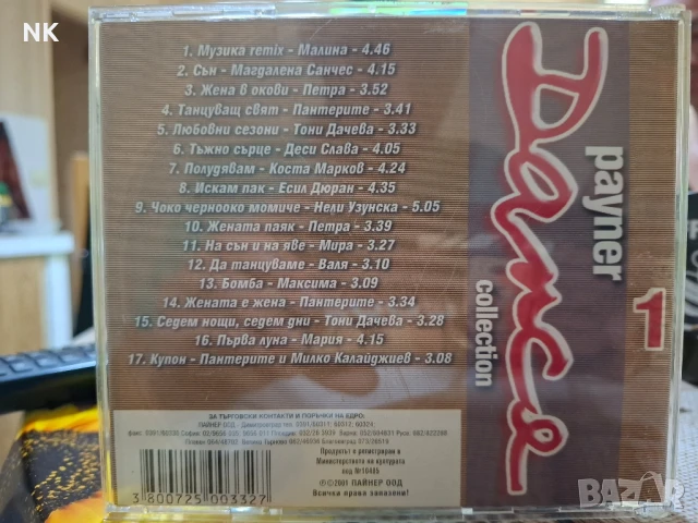 PAYNER DANCE COLLECTION-1, снимка 3 - CD дискове - 50983138