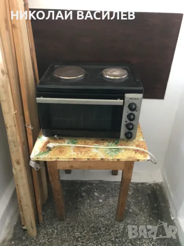 Комплект   с  масичка     готварска  печка  с  фурна  ., снимка 4 - Печки, фурни - 55737120