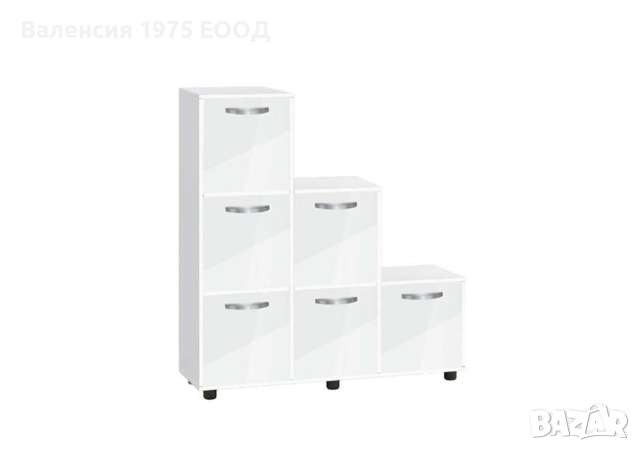 Етажерка Кубо 6 с пет или шест вратички гланц, снимка 16 - Етажерки - 46452990