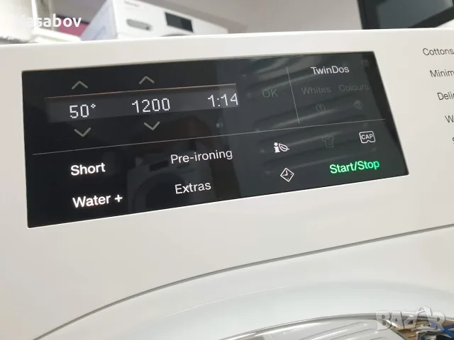 UK Miele 9кг 1600rpm Wi-Fi TwinDos Пералня Миеле 12м Гаранция, снимка 15 - Перални - 55850949