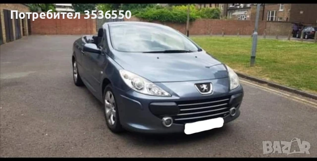 Peugeot 307cc 2.0L кабрио 