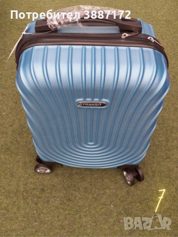 Стилен куфар с колелца за ръчен багаж с твърдо покритие 40/30/20см, снимка 9 - Други стоки за дома - 44793643