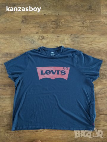 Levi's Big & Tall Batwing Logo - страхотна мъжка тениска 3ХЛ, снимка 5 - Якета - 41313640