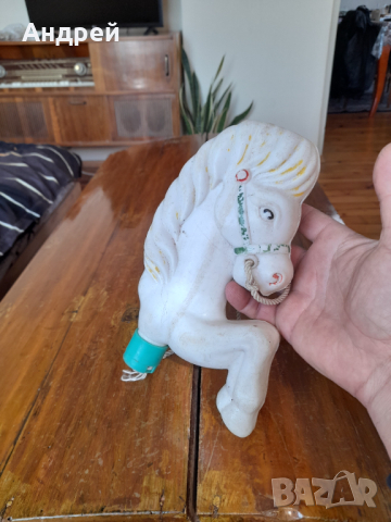 Стара играчка Конче #3, снимка 4 - Антикварни и старинни предмети - 36185053