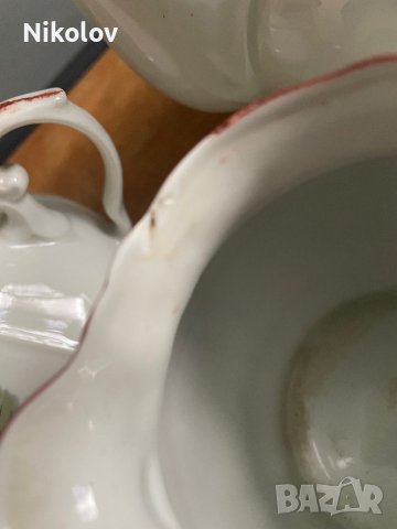 Български порцелан троен сет, снимка 6 - Други - 40609422