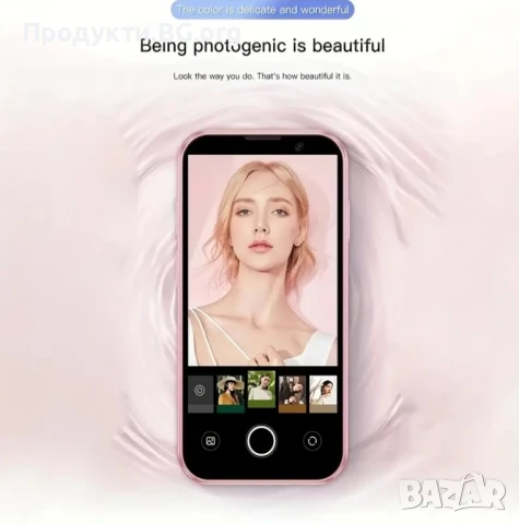 Ново - 3 цвята. Мини Smartphone XS – Джобен 3G телефон с 5MP/8MP камери и Android 8.1 , снимка 8 - Други - 51110046