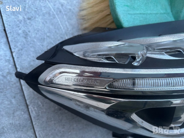 Десен фар Мерцедес w205 , снимка 8 - Части - 53349619