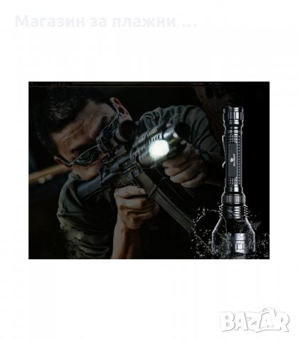 МОЩЕН ЛЕД ФЕНЕР ЛОВ МЕК БЪРЗ СПУСЪК СТОЙКА ОРЪЖИЕ ВЪЗДУШНА ЛОВНА ПУШКА - код 2888, снимка 7 - Оборудване и аксесоари за оръжия - 34288378