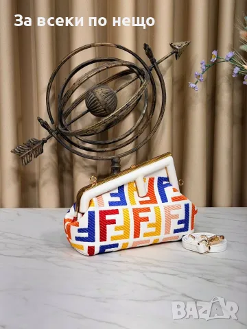 Fendi Дамска Чанта - Различни Цветове Код SEM-458, снимка 4 - Чанти - 55871489
