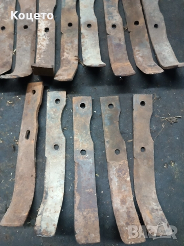 Чапи за мотофреза - 23 броя, снимка 6 - Резервни части за машини - 52392900
