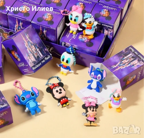 Ключодържател на Дисни 24бр подаръци за деца за рожден ден детска градина