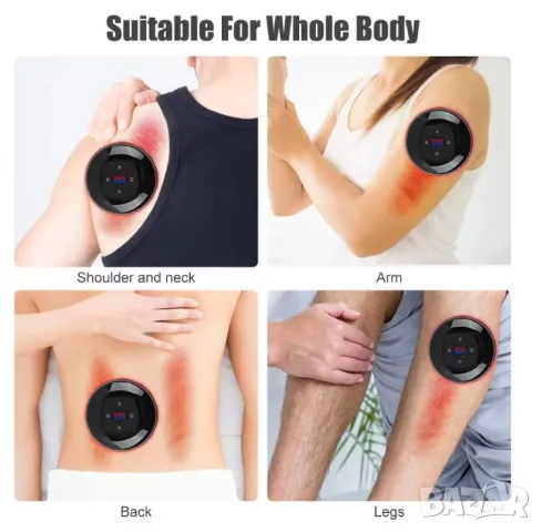 Интелигентен Mасажор с Вендуза с Висока Степен Засмукване на Кожата Електростимулация и Ексфолиация, снимка 6 - Масажори - 47718114