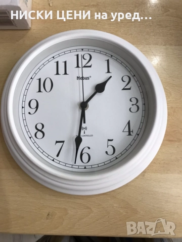 Радио-сверяем стенен часовник MEBUS
