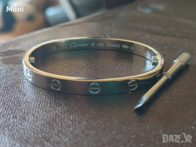 Cartier love bracelet - гривна от неръждаема стомана , снимка 2 - Гривни - 50241967