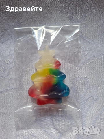 Натурални глицеринови сапунчета с аромат на Коледа, снимка 7 - Декорация за дома - 52646779