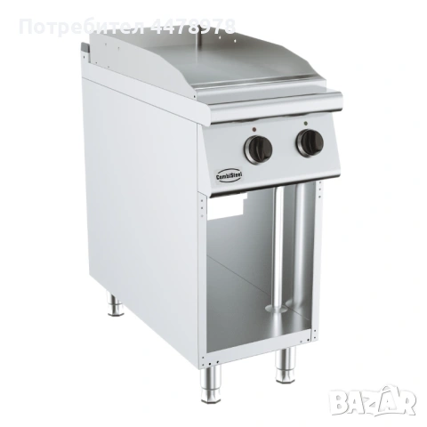 Професионална гладка електрическа скара BASE 900