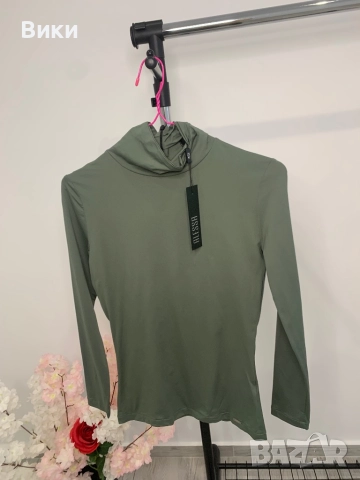 Алеса Alessa красиво поло ново с етикет, снимка 7 - Блузи с дълъг ръкав и пуловери - 51663569